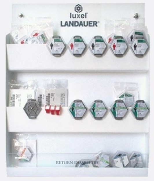 Dosimetry solution for collecting badges