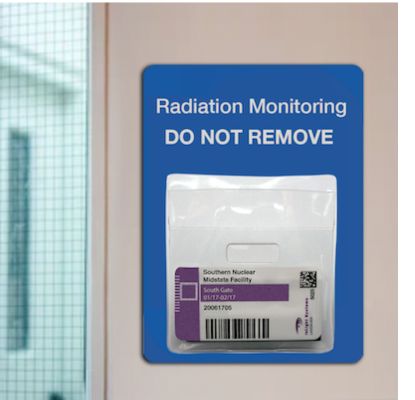 Placement for area dosimeters