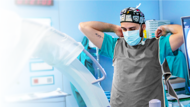 how to wear a dosimeter