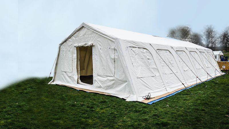 Field hospital tent