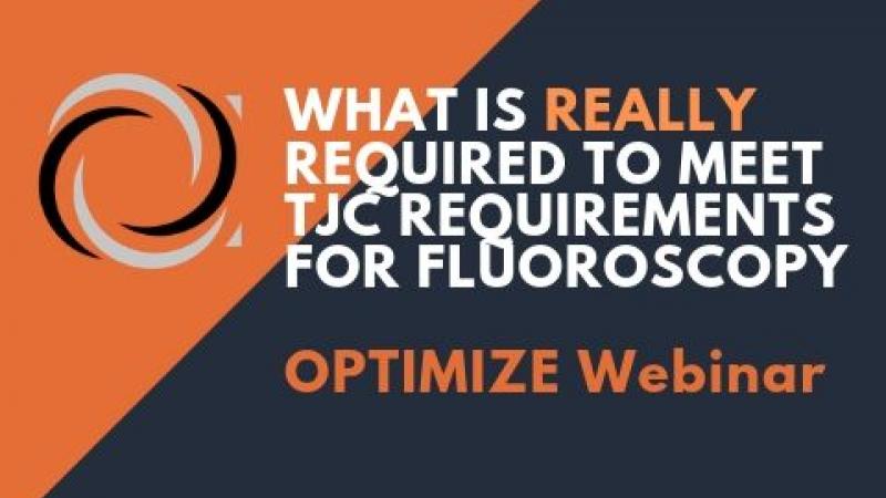 Fluoroscopy Webinar by Radiation Dose Monitoring Software Specialist 