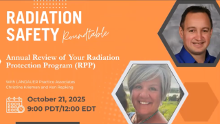 Thumbnail from Annual Review of Your Radiation Protection Program (RPP) - Roundtable