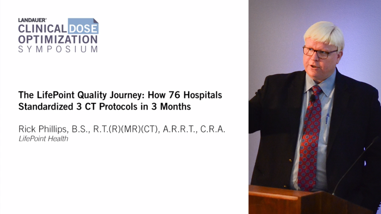 Radiation Dose Optimization Case Study CDOS