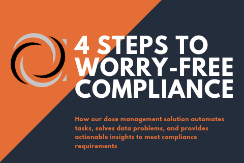 How our dose management solution automates tasks, solves data problems, and provides actionable insights to meet compliance requirements