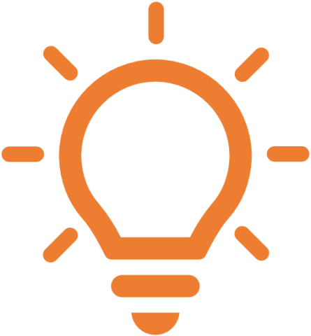 Insight lightbulb icon