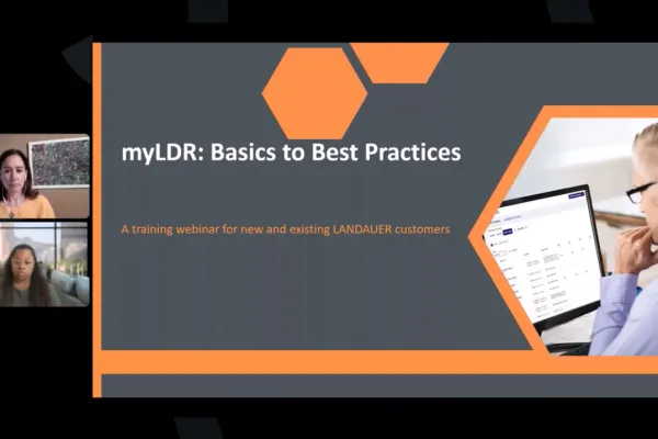 myLDR Basics to Best Practices image